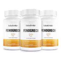 Fenogreco 1500mg Por Porción (3 Cápsulas) - 100% Natural