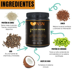 Proteína con MCT´s 502 gramos