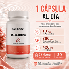 Astaxantina 18mg