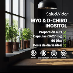 Myo & D-Chiro Inositol 2000mg + 50mg Por Porción