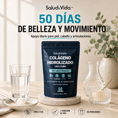 Péptidos de Colágeno Hidrolizado en Polvo Tipo 1 y 3