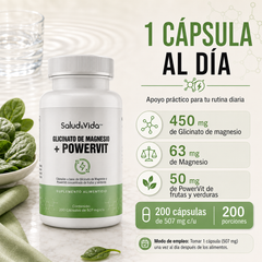 Glicinato De Magnesio 450mg