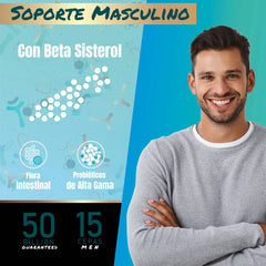 Probióticos para Hombre 15 cepas 50 billones UFC 60 porciones