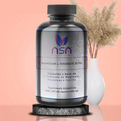 Treonato De Magnesio 100 cápsulas 680 mg