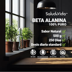 Beta Alanina en Polvo 100% Puro