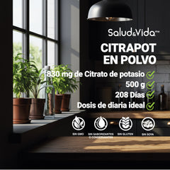 Citrato de Potasio en Polvo