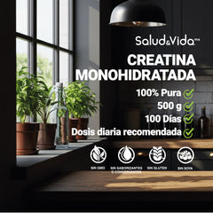 Creatina Monohidratada 100% Pura