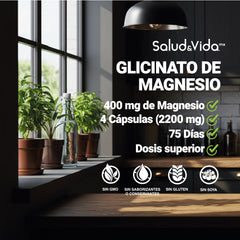 Glicinato de Magnesio 2000mg