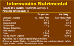 Jengibre Orgánico en Polvo