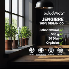 Jengibre Orgánico en Polvo