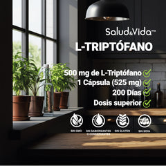 L-Triptófano 500mg
