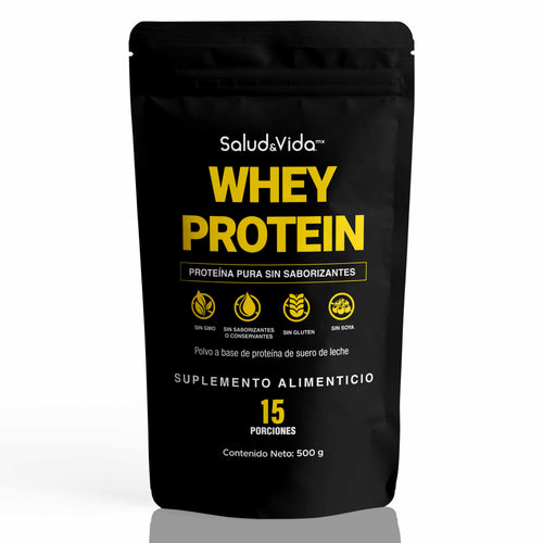 Proteína en Polvo Sin Sabor - Whey Protein
