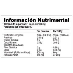 Vitamina C En Cápsulas