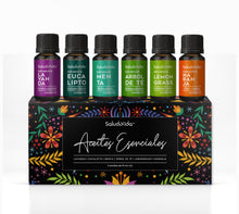 Kit de 6 Aceites esenciales para Aromaterapia