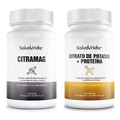 Citrapack - Citrato De Magnesio 100 Cápsulas Y Citrato De Potasio 60 Cápsulas - Pack