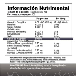 Citrapack - Citrato De Magnesio 100 Cápsulas Y Citrato De Potasio 60 Cápsulas - Pack