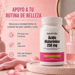 Ácido Hialurónico con Vitamina C, Colágeno y Biotina