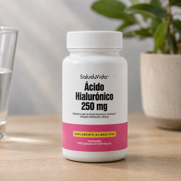 Ácido Hialurónico con Vitamina C, Colágeno y Biotina