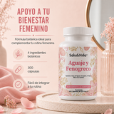 Aguaje y Fenogreco con Hinojo en Cápsulas