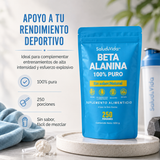 Beta Alanina en Polvo 100% Puro