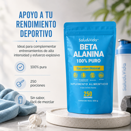 Beta Alanina en Polvo 100% Puro