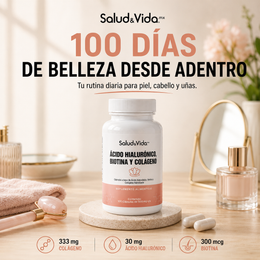 Biotina, Ácido Hialurónico y Colágeno 500mg