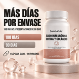 Biotina, Ácido Hialurónico y Colágeno 500mg