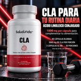 CLA 3000 mg por porción (3 Cápsulas)