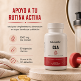 CLA 3000 mg por porción (3 Cápsulas)