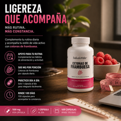 Cetonas de Frambuesa 550mg