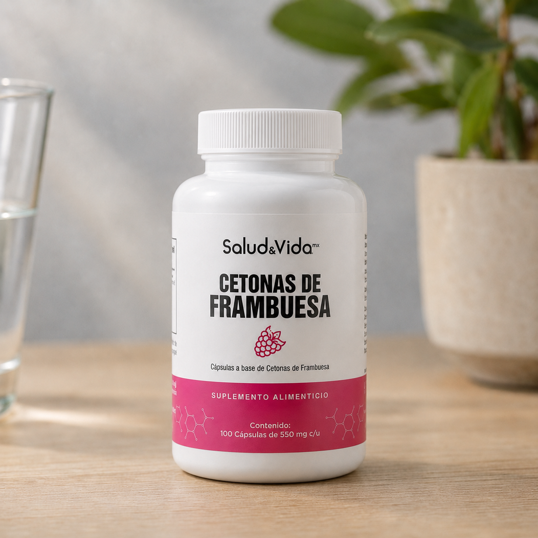 Cetonas de Frambuesa 550mg