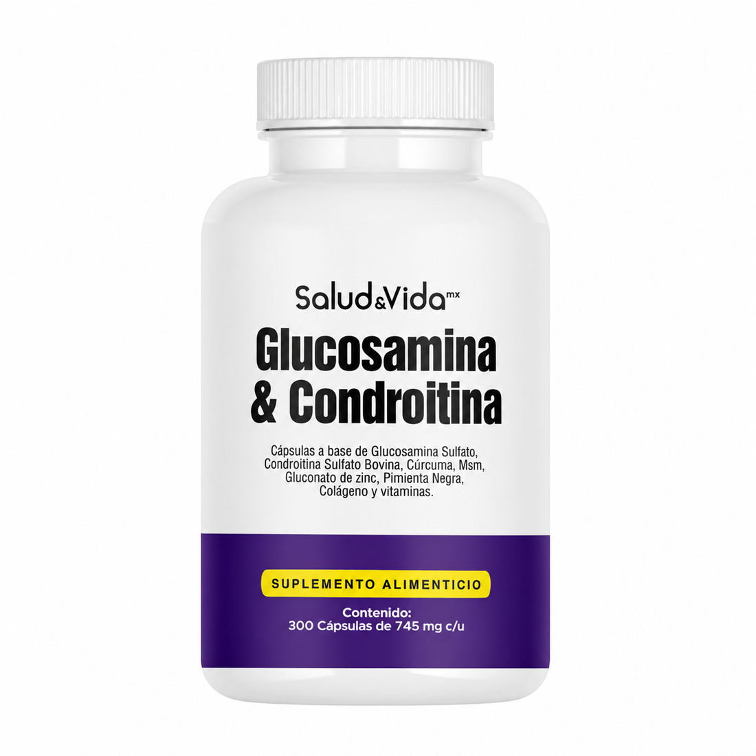 Glucosamina & Condroitina en Cápsulas