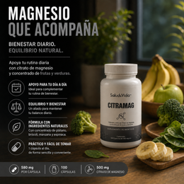 Citrato de Magnesio 500mg