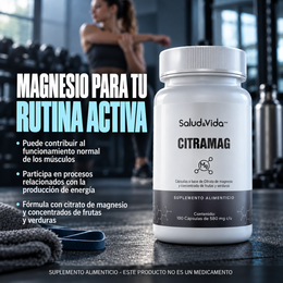 Citrato de Magnesio 500mg