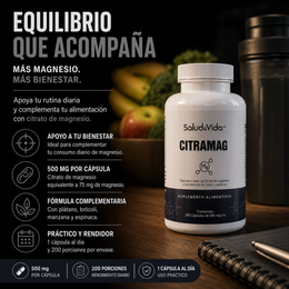 Citrato de Magnesio 500mg