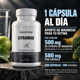 Citrato de Magnesio 500mg