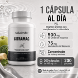 Citrato de Magnesio 500mg