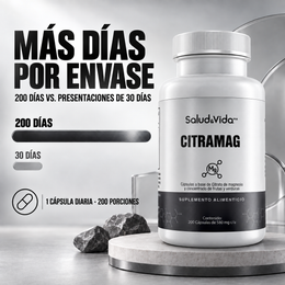 Citrato de Magnesio 500mg