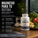 Citrato De Magnesio 2000mg Por Porción (3 Cápsulas) - CITRAMAG PLUS S&V - Sin Gluten Y Sin OMG