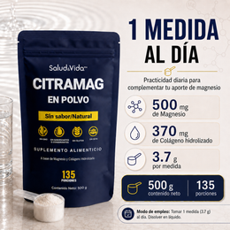 Citrato de Magnesio en Polvo