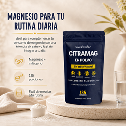 Citrato de Magnesio en Polvo