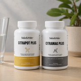 Pack Plus: Citrato de Magnesio 2000mg (220 Cápsulas) y Potasio 400mg (200 Cápsulas)