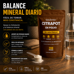 Citrato de Potasio en Polvo