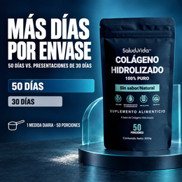 Péptidos de Colágeno Hidrolizado en Polvo Tipo 1 y 3