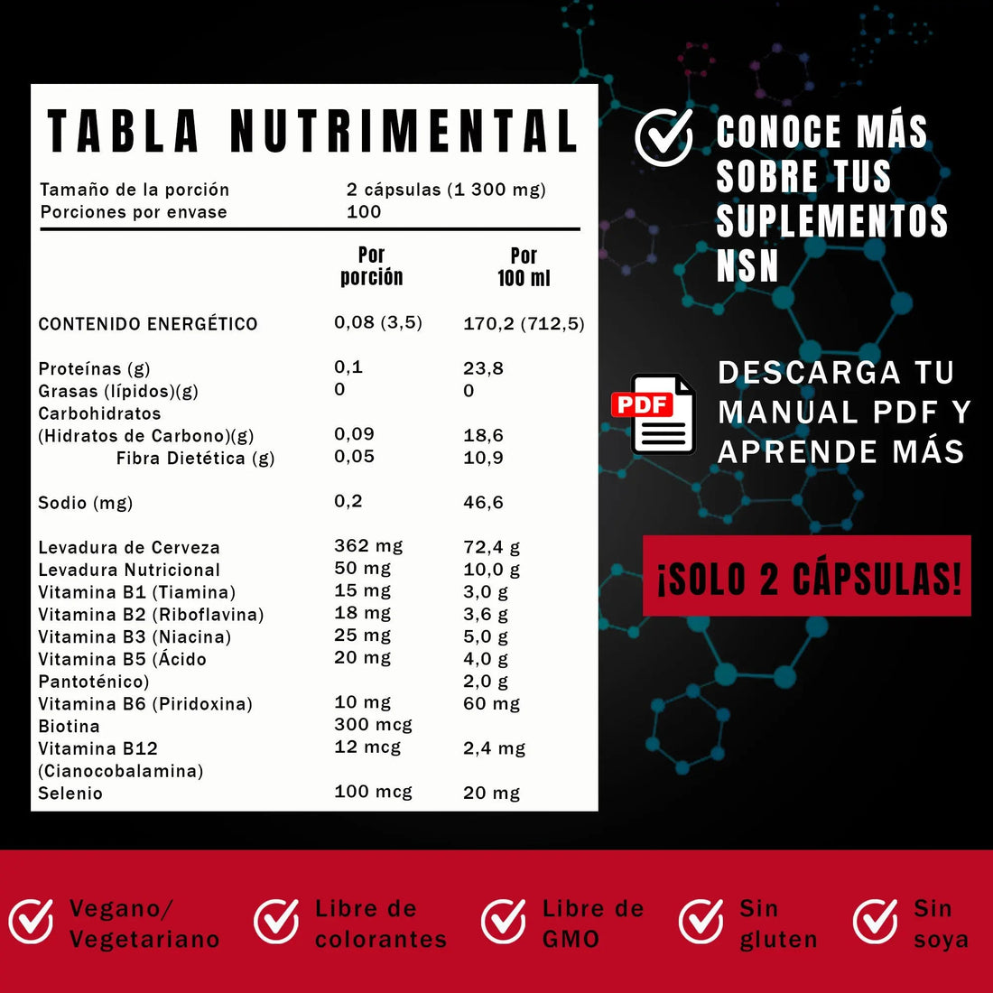 Complejo B con Selenio 100 porciones