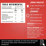 Creatina Monohidratada 450 gramos