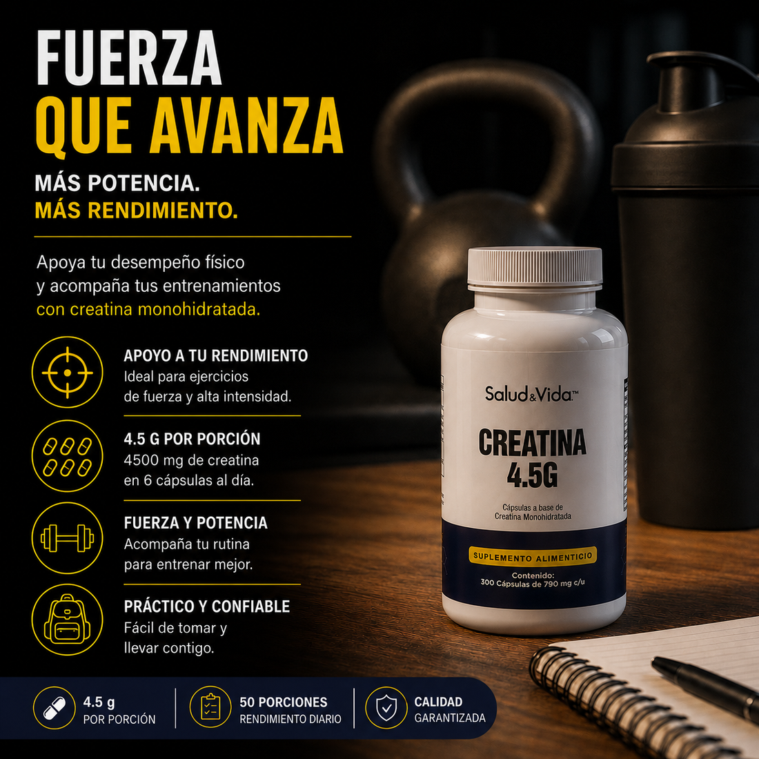 Creatina 4.5G