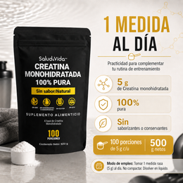 Creatina Monohidratada 100% Pura
