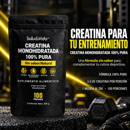 Creatina Monohidratada 100% Pura