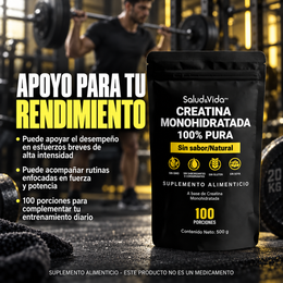 Creatina Monohidratada 100% Pura